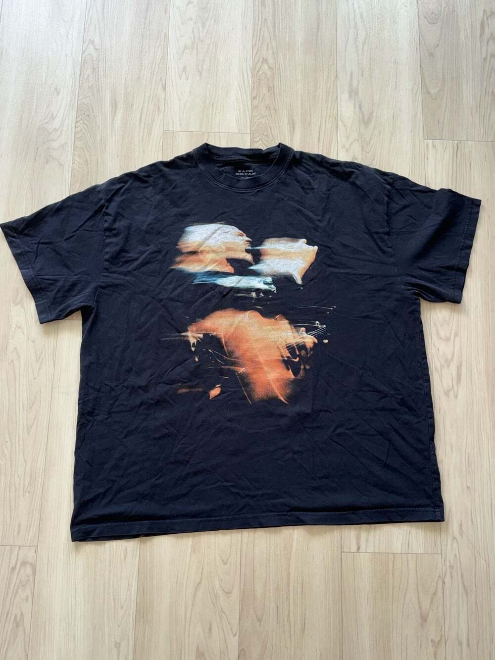 Zach Bryan Quittin' Time Tour Concert T-Shirt XXL